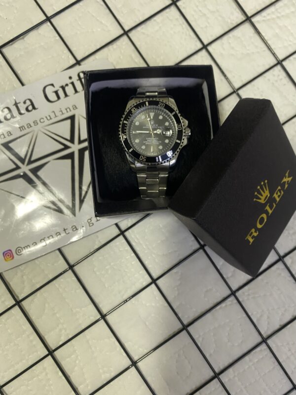 Relógio Rolex prata - Imagem 2