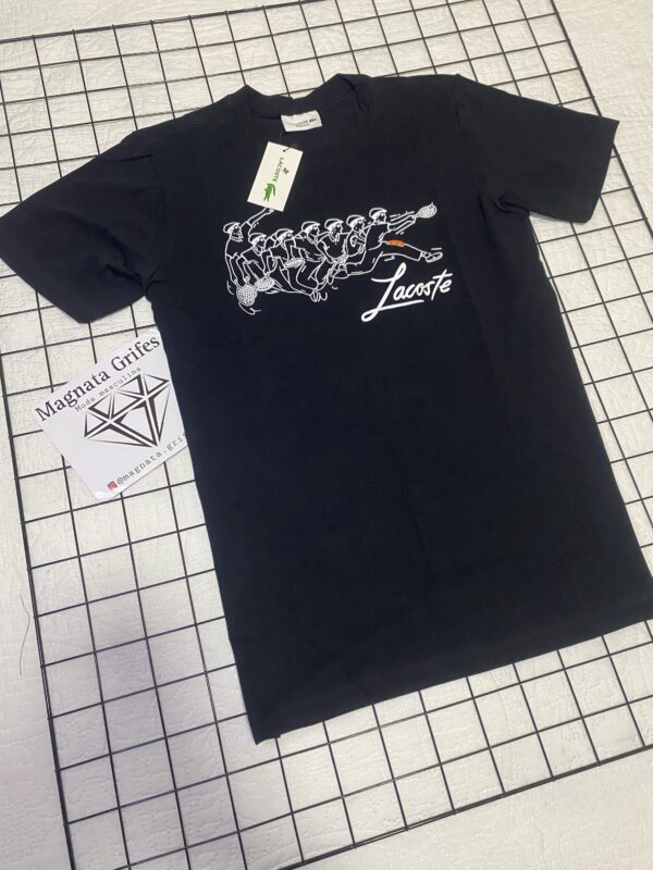 Camisa Lacoste (preto)
