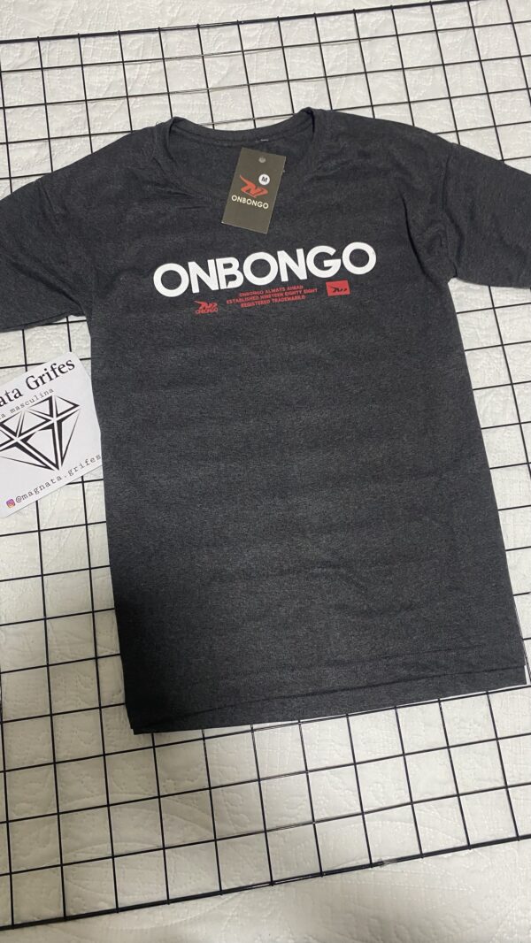 Camisa onbongo-cinza
