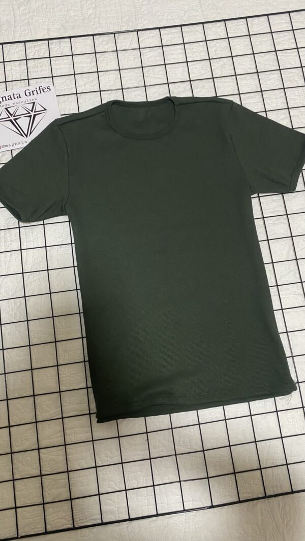 Camisa Canelada verde