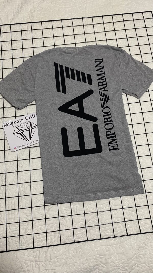 Camisa EA7 cinza